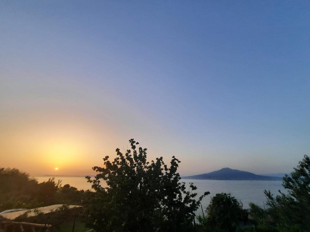 فيلا La Badia Montechiaro - Breathtaking View Of Sorrento Coast فيكو إيكوينس المظهر الخارجي الصورة