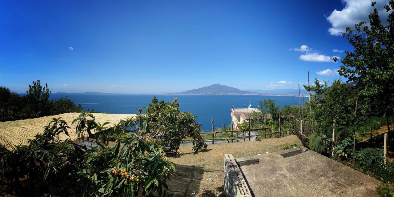 فيلا La Badia Montechiaro - Breathtaking View Of Sorrento Coast فيكو إيكوينس المظهر الخارجي الصورة