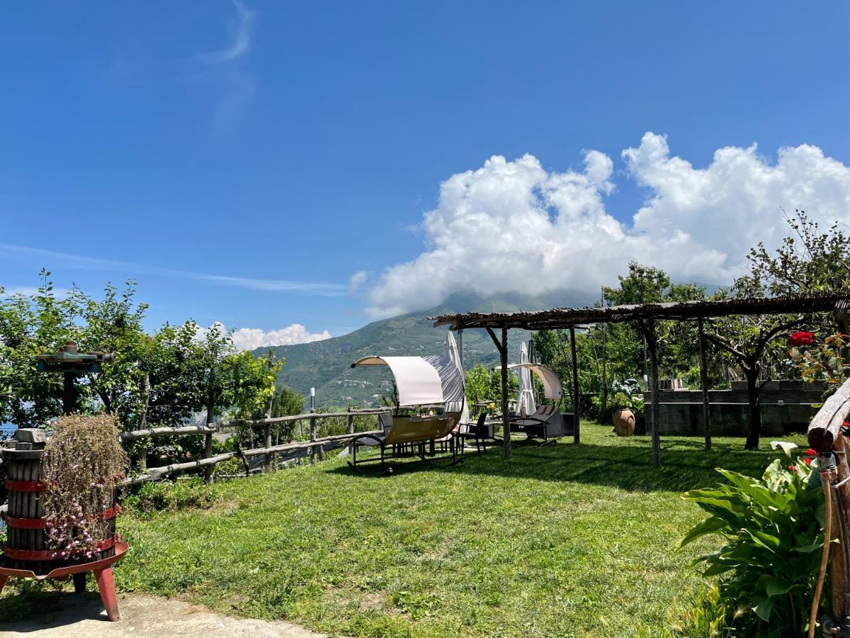 فيلا La Badia Montechiaro - Breathtaking View Of Sorrento Coast فيكو إيكوينس المظهر الخارجي الصورة