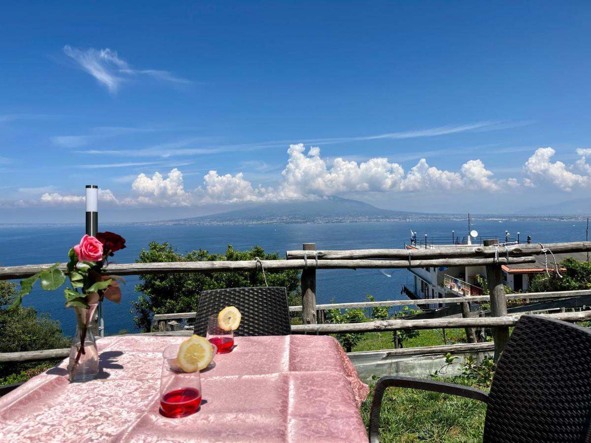 فيلا La Badia Montechiaro - Breathtaking View Of Sorrento Coast فيكو إيكوينس المظهر الخارجي الصورة